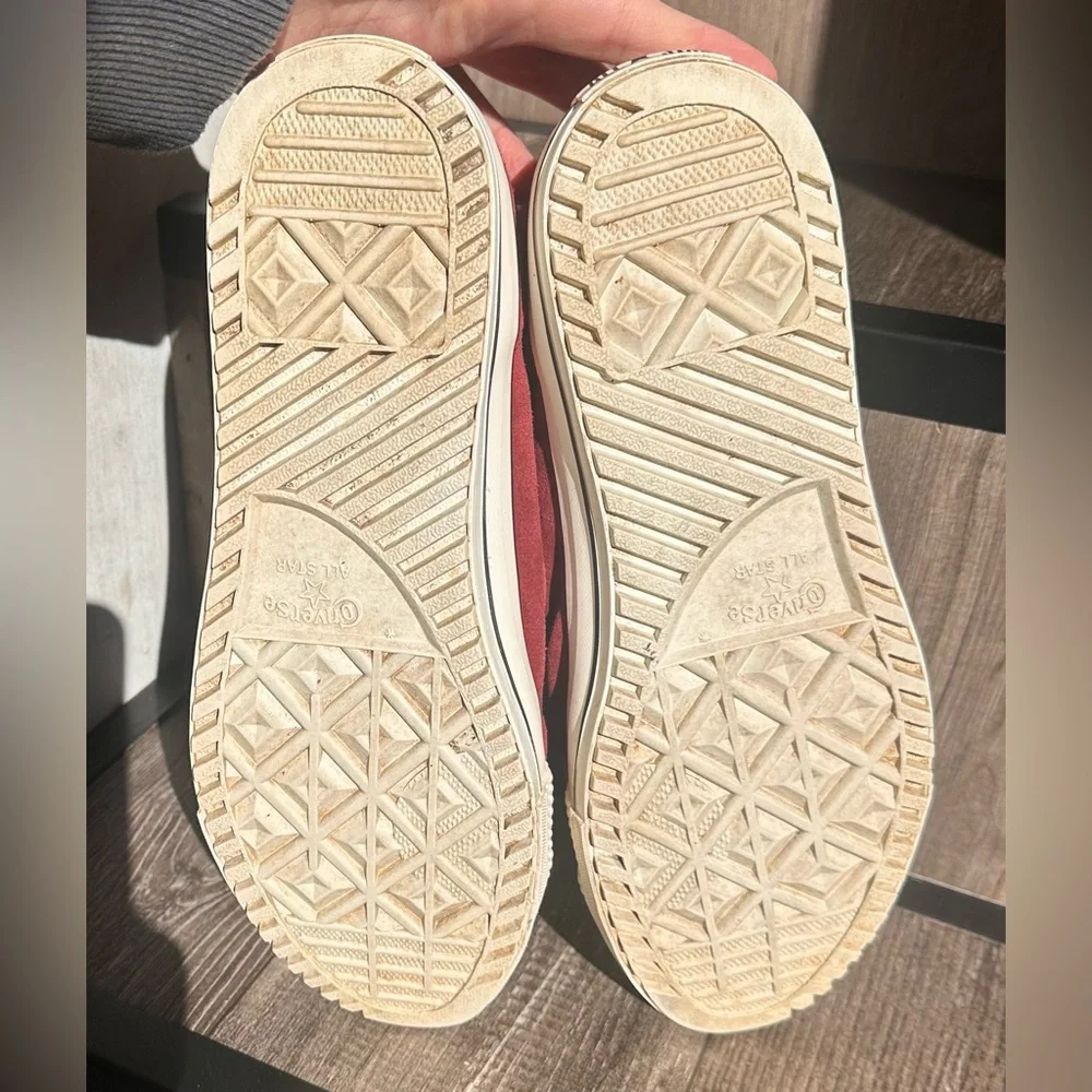 Converse Maroon High-Top Sneakers - Picture 5 of 8